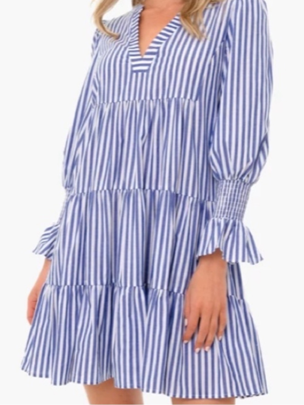 Tuckernuck Blue & White Striped Cotton Poplin KENZO Pomander Place